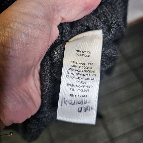 Dakini Gray Cowl Neck Sweater Dress Size XS - Picture 6 of 8